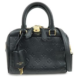 Louis Vuitton Monogram Empreinte Speedy Bandouliere 20 2Way Bag M42397
