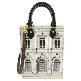 Louis Vuitton Monogram Petit Sac Plat x Fornasetti 2Way Bag M80991