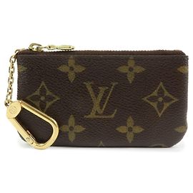 Louis Vuitton Monogram Pochette Cles Coin Case Key Case M62650