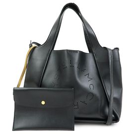 Stella Mc Cartney STELLA MCCARTNEY Borsa a mano 2Way in pelle Borsa a tracolla Nera