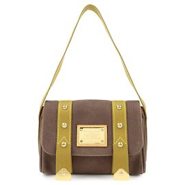 Louis Vuitton Antigua Besace PM Shoulder Bag Brown M40080