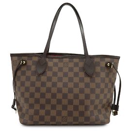 Borsa a spalla Louis Vuitton Damier Neverfull PM Ebene N51109