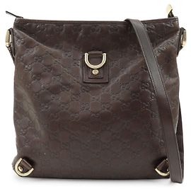 Borsa a tracolla e borsa a spalla GUCCI Abbey in pelle Marrone 131326