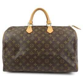 Louis Vuitton Monogram Speedy 40 Handtasche Boston Bag Braun M41522