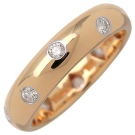 Tiffany & Co Anello Tiffany&Co Dots 10P Diamanti K18 750YG US5 EU49 HK10