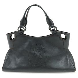 Borsa a mano Cartier Marcello de Cartier in pelle Borsa Tote Nera