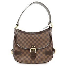 Borsa a tracolla Louis Vuitton Damier Highbury Canvas Brown N51200