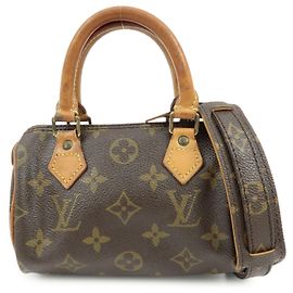Lotto Borsa a Mano Louis Vuitton Monogram Mini Speedy e Tracolla M41534 J75011