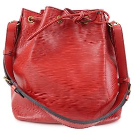 Borsa a tracolla Louis Vuitton Epi Petit Noe Castilian Red M44107