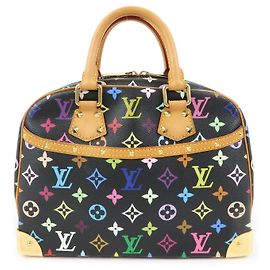Borsa a mano Louis Vuitton Monogram Trouville Multicolor Noir M92662