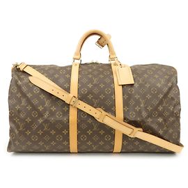 Louis Vuitton Monogram Keep All Bandouliere 60 Boston Bag M41412