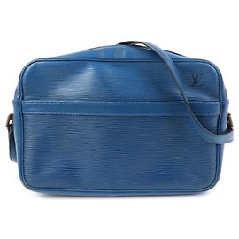 Louis Vuitton Epi Trocadero 27 Shoulder Bag Toledo Blue M51315