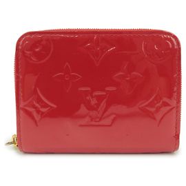 Louis Vuitton Monogram Vernis Zippy Coin Purse Pomme d'Amour M93608