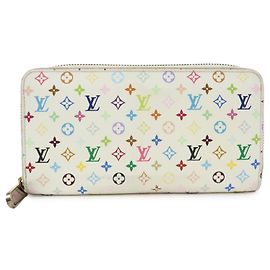Louis Vuitton Monogram Multicolor Canvas Zippy Long Wallet M60242