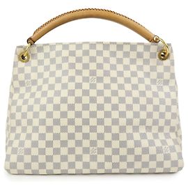 Borsa a tracolla Louis Vuitton Damier Azur Canvas Artsy MM N41174