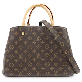 Louis Vuitton Monogram Montaigne MM 2Way Bag Hand Bag M41056