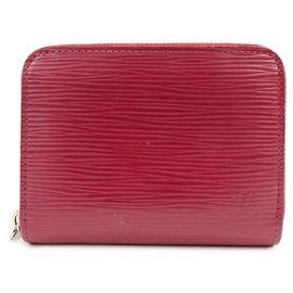 Louis Vuitton Epi Zippy Coin Purse Portamonete Fuchsia M60383
