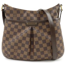 Borsa a spalla Louis Vuitton Damier Bloomsbury PM Brown N42251