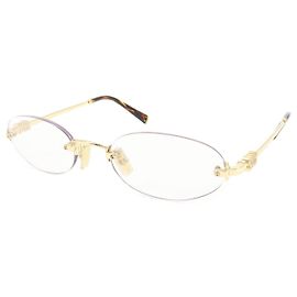 Gafas de sol de metal Logo MIU MIU Gold 51□20 5AK-08N140 0N SMUA54