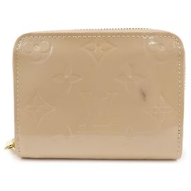 Louis Vuitton Monogram Vernis Zippy Coin Case Rose Florentin M91535