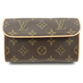 Louis Vuitton Monogram Pochette Florentine Waist Bag Brown M51855