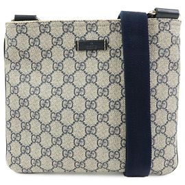 GUCCI Borsa a tracolla e a spalla in pelle GG Supreme Beige 201538