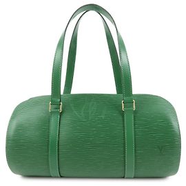 Borsa a mano Louis Vuitton Epi Soufflot Borneo Green M52224