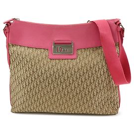 Borsa a tracolla Christian Dior Trotter Street Chic in tela jacquard
