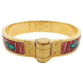 Hermès HERMES Metal Charniere Armreif BRIDES de GALA Pink Gold