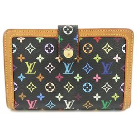 Louis Vuitton Monogram Multicolor Portefeuille Viennois Noir M92988