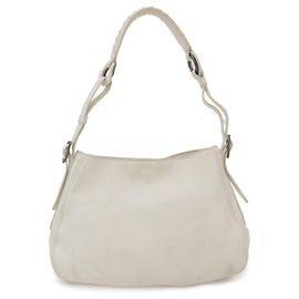BOTTEGA VENETA Borsa a tracolla e borsa a mano in pelle Cervo White 133507