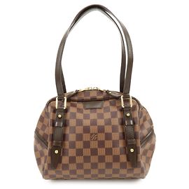 Louis Vuitton Damier Ebene Rivington PM Shoulder Hand Bag N41157