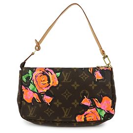Louis Vuitton Monogram Rose Pochette Accessoires Pouch M48615