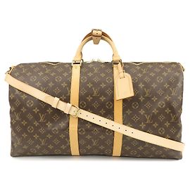 Louis Vuitton Monogram Keep All Bandouliere 55 Borsa Boston M41414