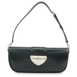 Louis Vuitton Epi Pochette Montaigne Shoulder Bag Noir M59292