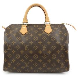 Louis Vuitton Monogram Speedy 30 Boston Bag Handtasche Brown M41526