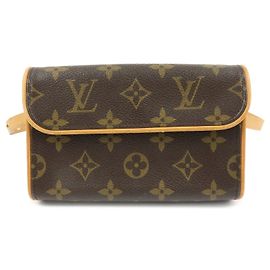 Louis Vuitton Monogram Pochette Florentine Waist Bag Belt S M51855