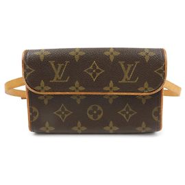 Louis Vuitton Monogram Pochette Florentine Waist Bag Belt L M51855