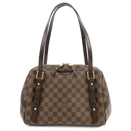 Borsa a tracolla Louis Vuitton Damier Rivington GM Damier Ebene N41158