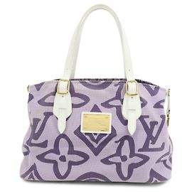 Borsa Tote Louis Vuitton Cruise Line Tahitienne PM Canvas Lilas M95680