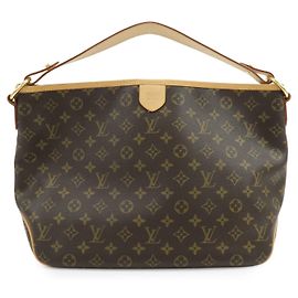 Borsa a tracolla Louis Vuitton Monogram Delightful PM Brown M40352
