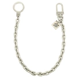 Louis Vuitton Chaine Ancre XL Bag Charm Key Holder Silver M65758