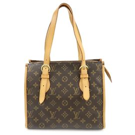 Louis Vuitton Monogram Popincourt Haut Shoulder Bag Brown M40007