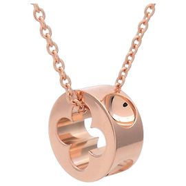 Louis Vuitton Pendentif Empreinte Necklace K18 750PG Rose Gold Q93230