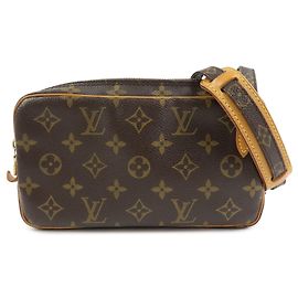 Borsa Louis Vuitton Monogram Pochette Marly Bandouliere Brown M51828