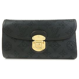 Louis Vuitton Monogram Mahina Portefeuille Amelia Wallet M95549