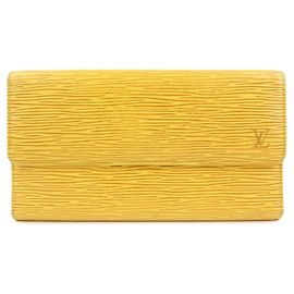 Louis Vuitton Epi Portefeuille Tresor International Wallet M63389