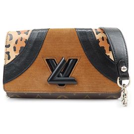 Louis Vuitton Monogram Portefeuille Twist Chain Shoulder Bag M51832