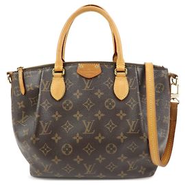 Louis Vuitton Monogram Turenne PM 2Way Bag Hand Bag Brown M48813