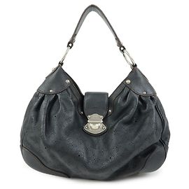 Borsa a tracolla Louis Vuitton Monogram Mahina Solar PM Noir M93127